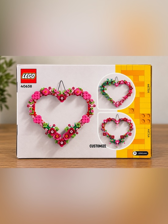 Other - LEGO Heart Ornament 40638 Floral Valentine Decor New Sealed